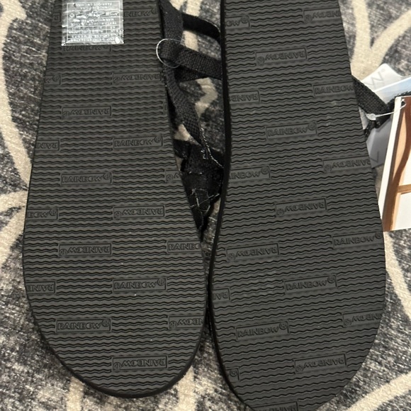 Limited edition Hemp Rainbow t-strap Sandals - Picture 4 of 4